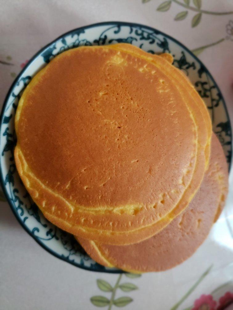 鸡蛋玉米饼（附松饼煎圆的方法）
