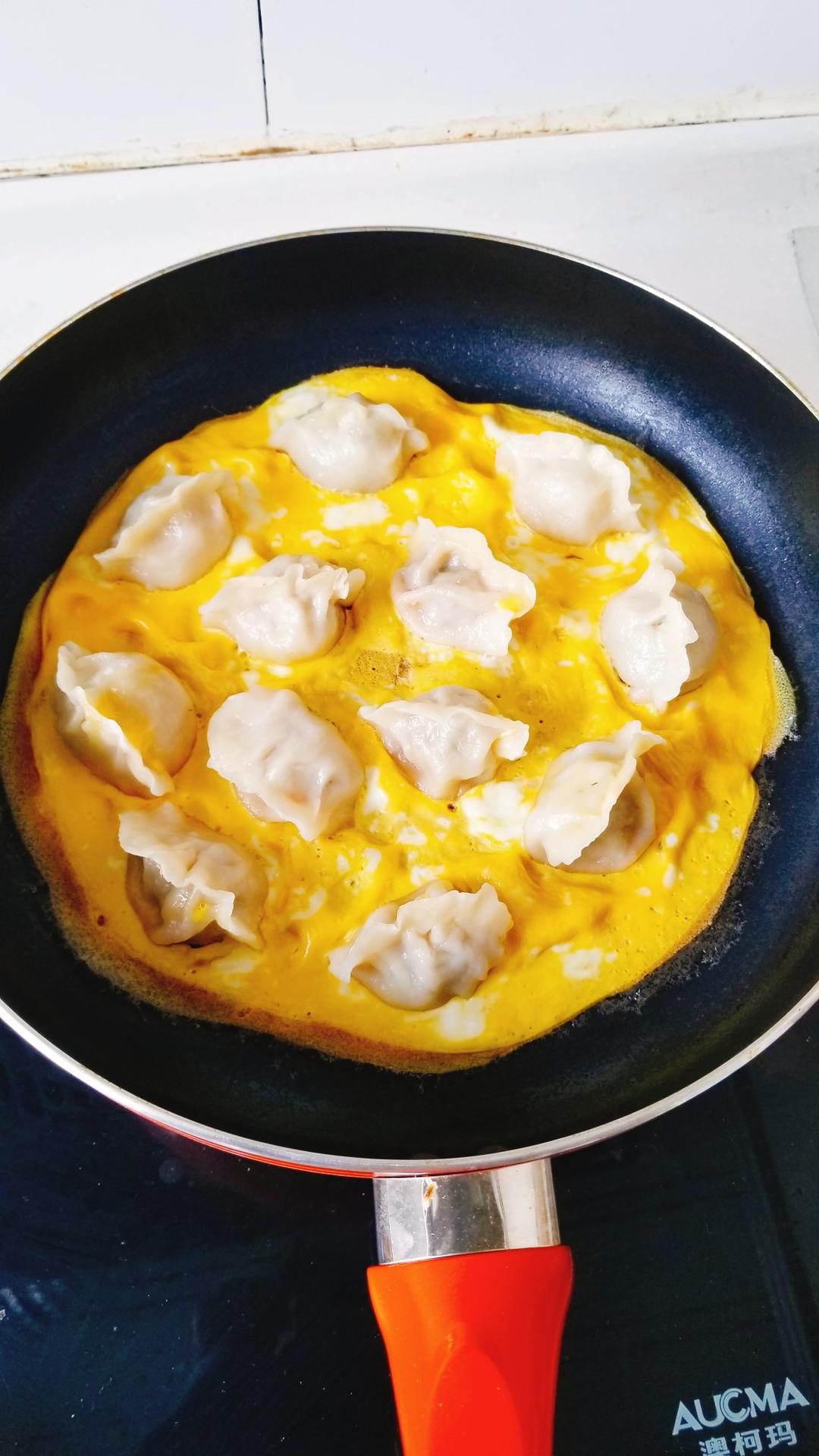 懒人快手抱蛋煎饺