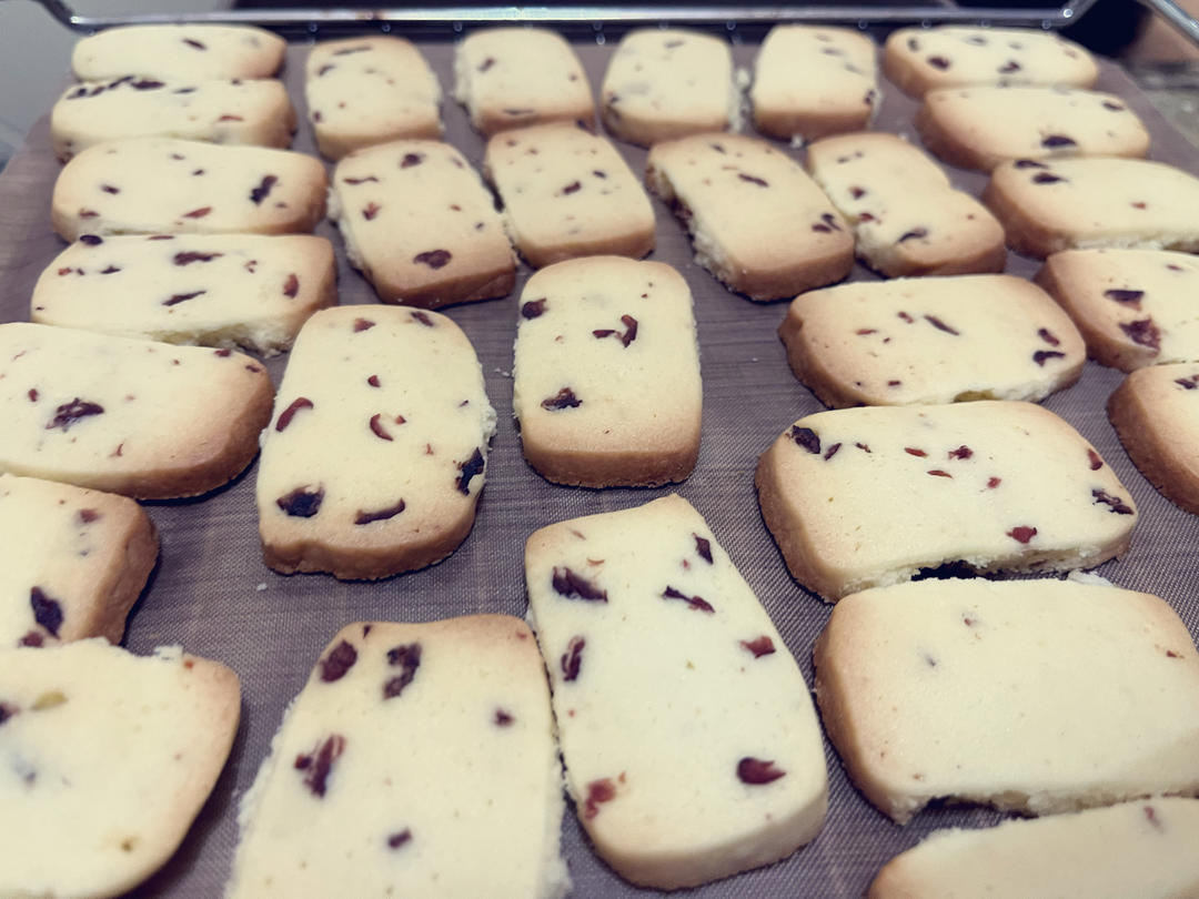 蔓越莓饼干--新手烘焙0压力 #皮黑森林#