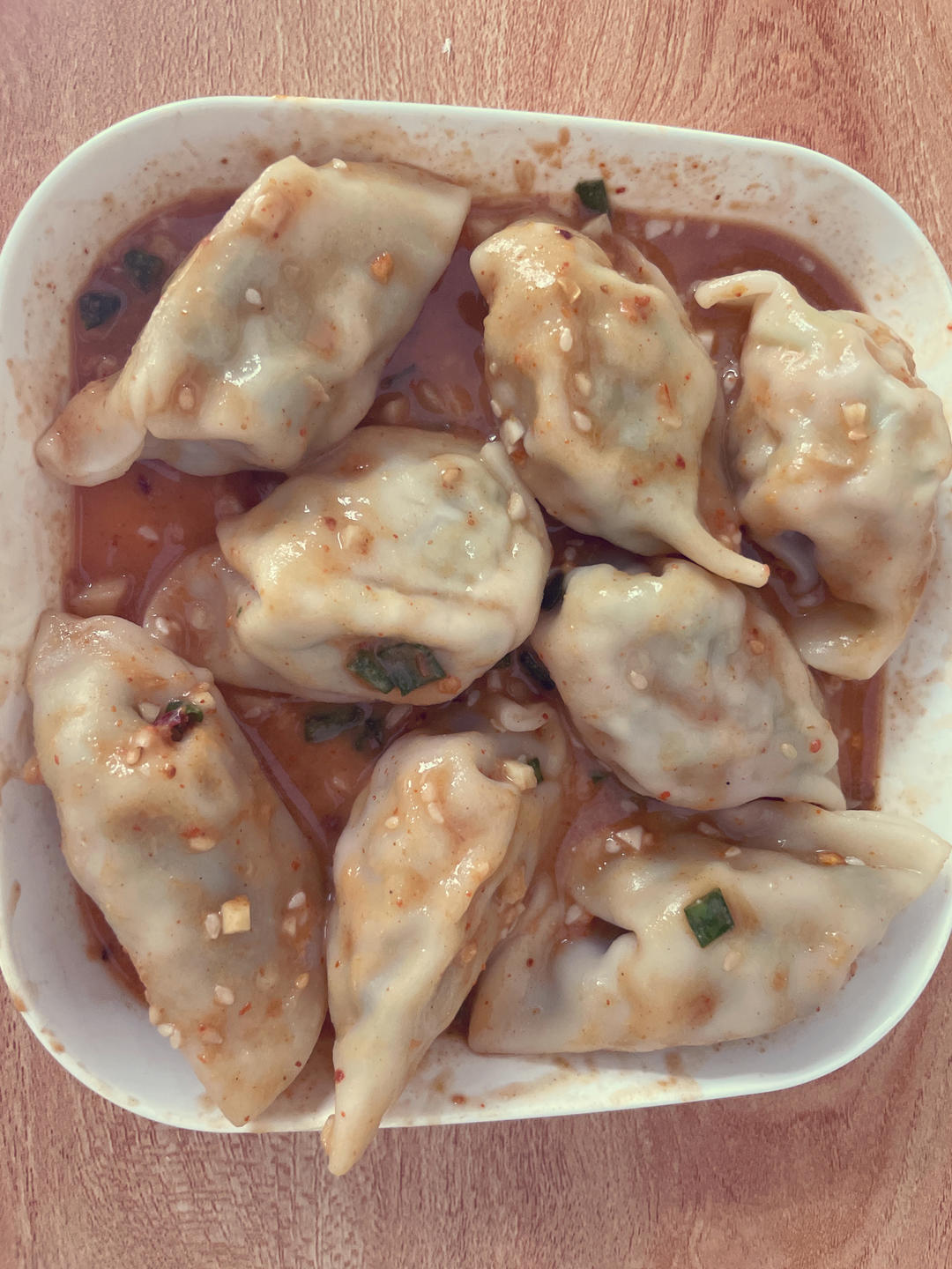 五分钟快手懒人宵夜❗️香辣拌饺子～巨解谗
