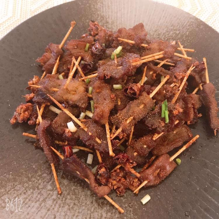 牙签牛肉 道地湖南味