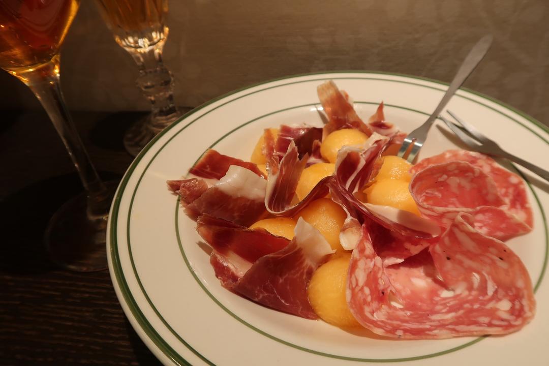 西班牙火腿配蜜瓜