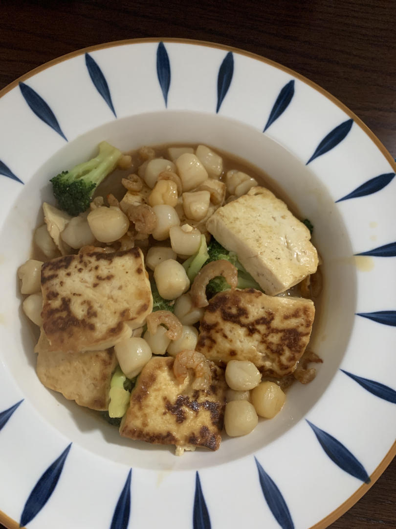 低脂低盐 鲜贝豆腐汤