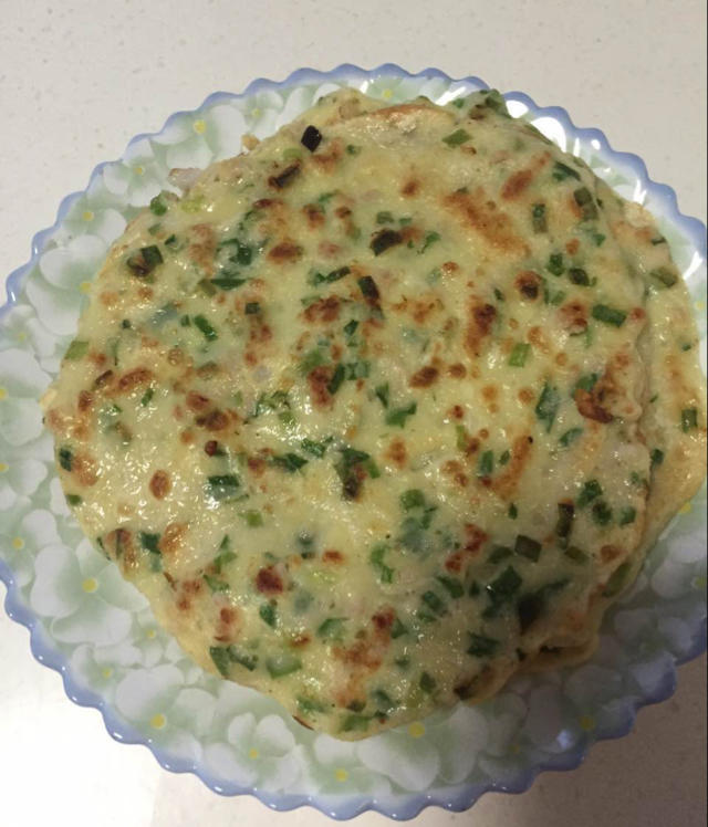 韭菜鸡蛋饼