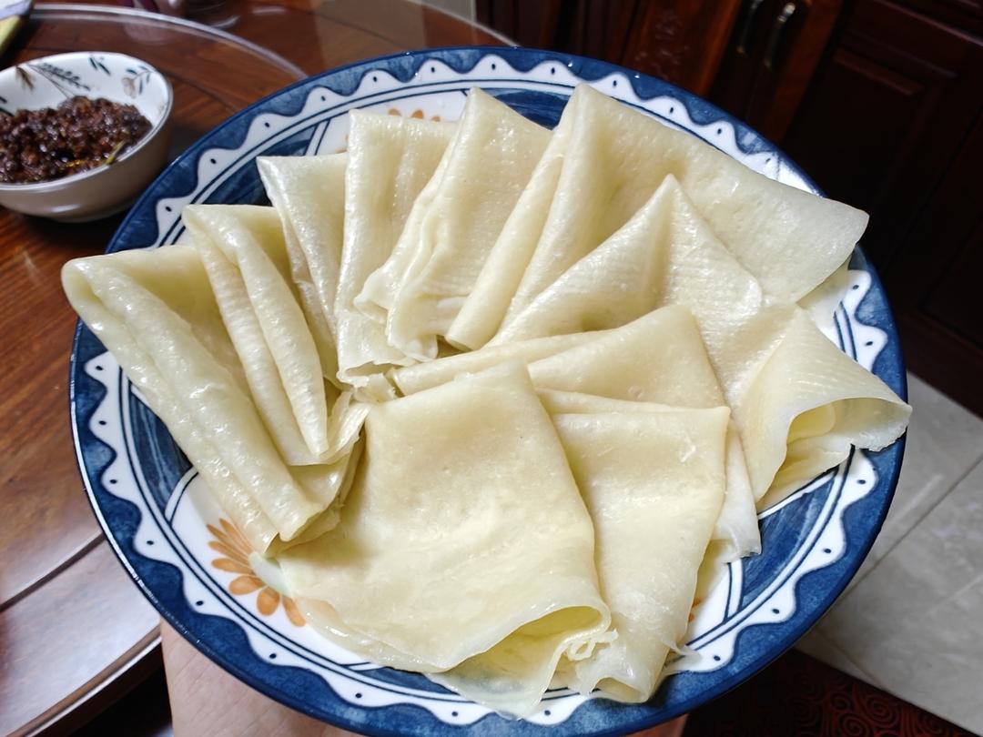 烫面蒸春饼