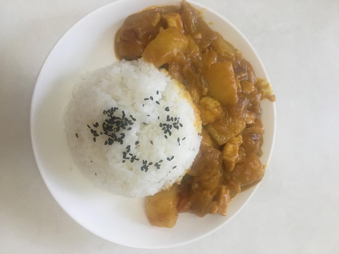 椰汁咖喱鸡