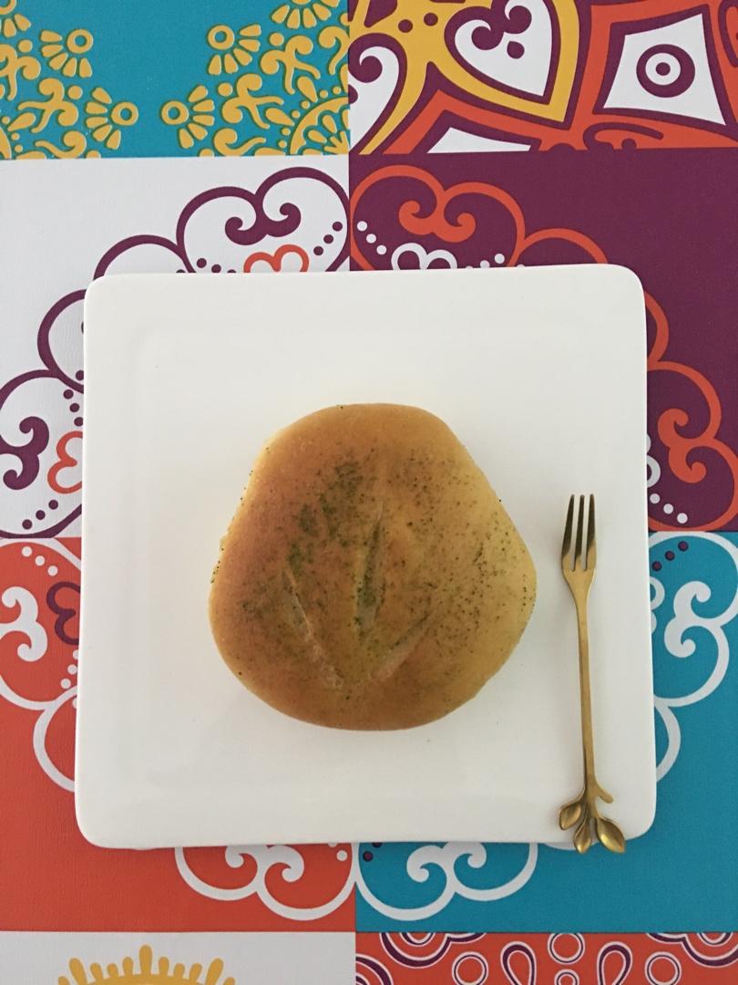 抹茶软欧（蜜豆奶酪馅）