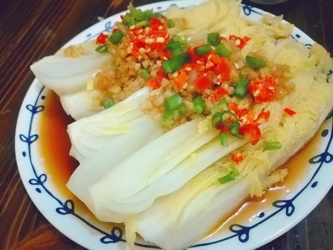 蒜蓉粉丝蒸娃娃菜