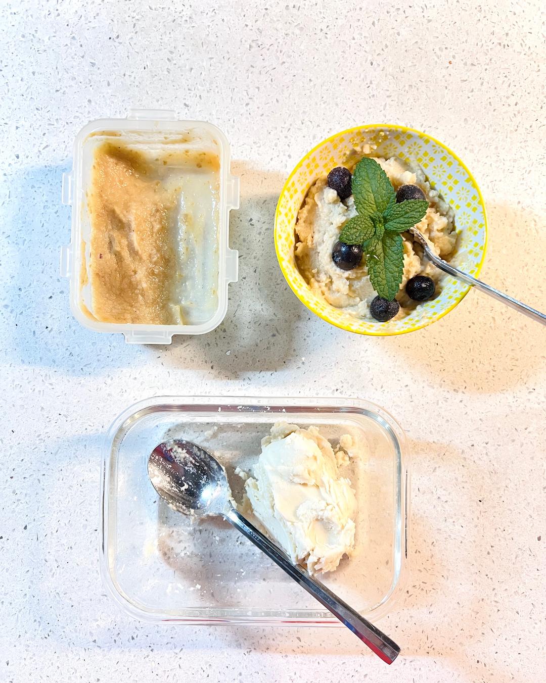 简单健康美味小甜点-豆渣苹果泥的做法