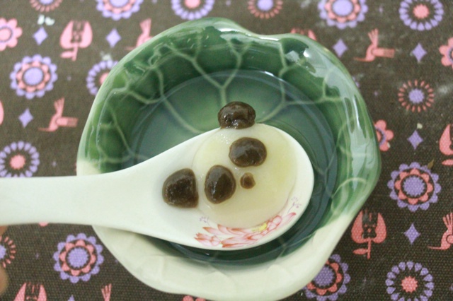 熊猫红豆汤圆