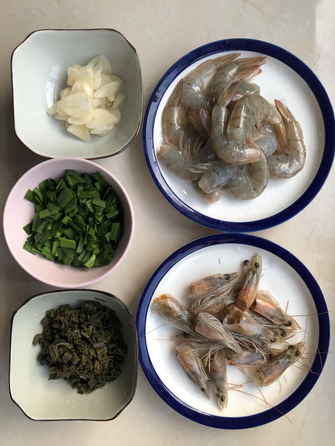 潍县大虾面的做法 步骤1