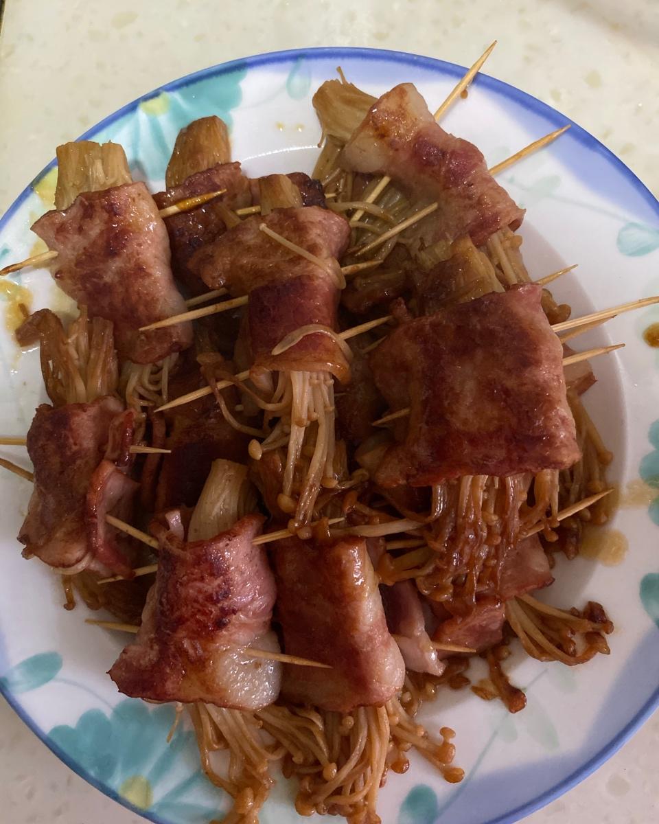金针菇培根卷