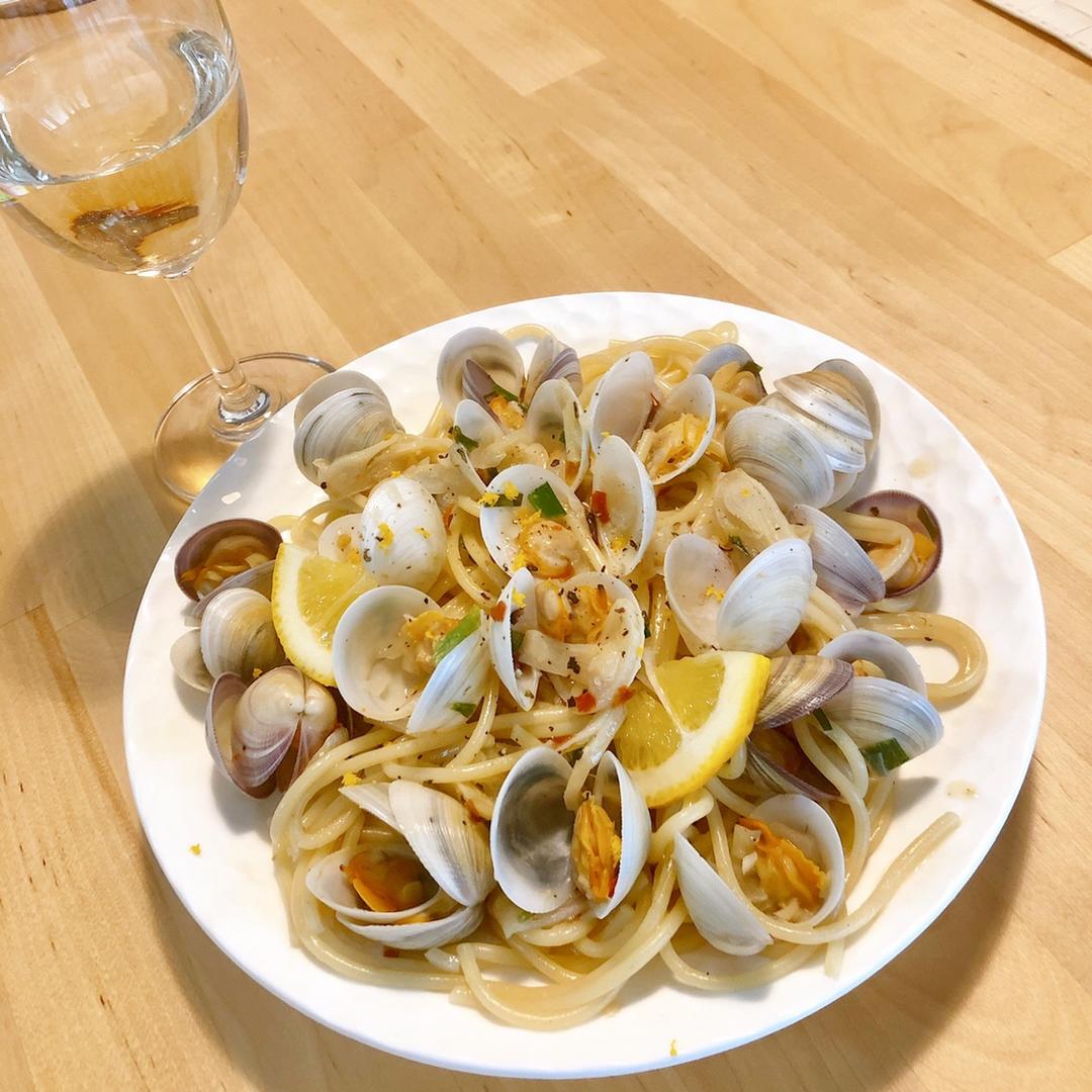 白酒蛤蜊意粉