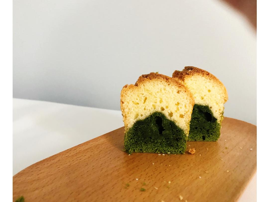 抹茶黑豆之双色磅蛋糕<熊谷裕子>