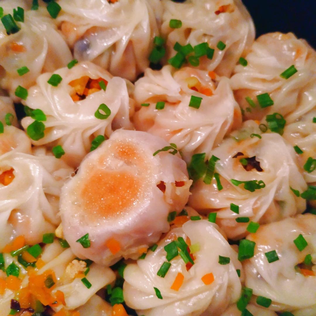 水煎包(饺子皮版)