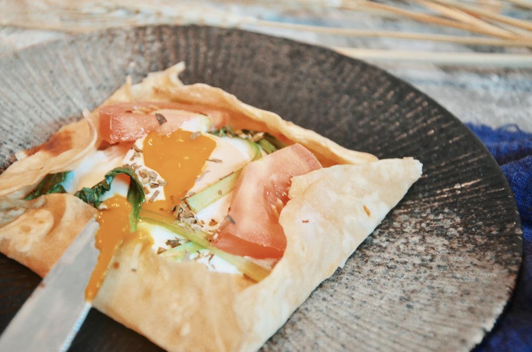 减脂期低卡墨西哥全麦抱蛋饼的做法