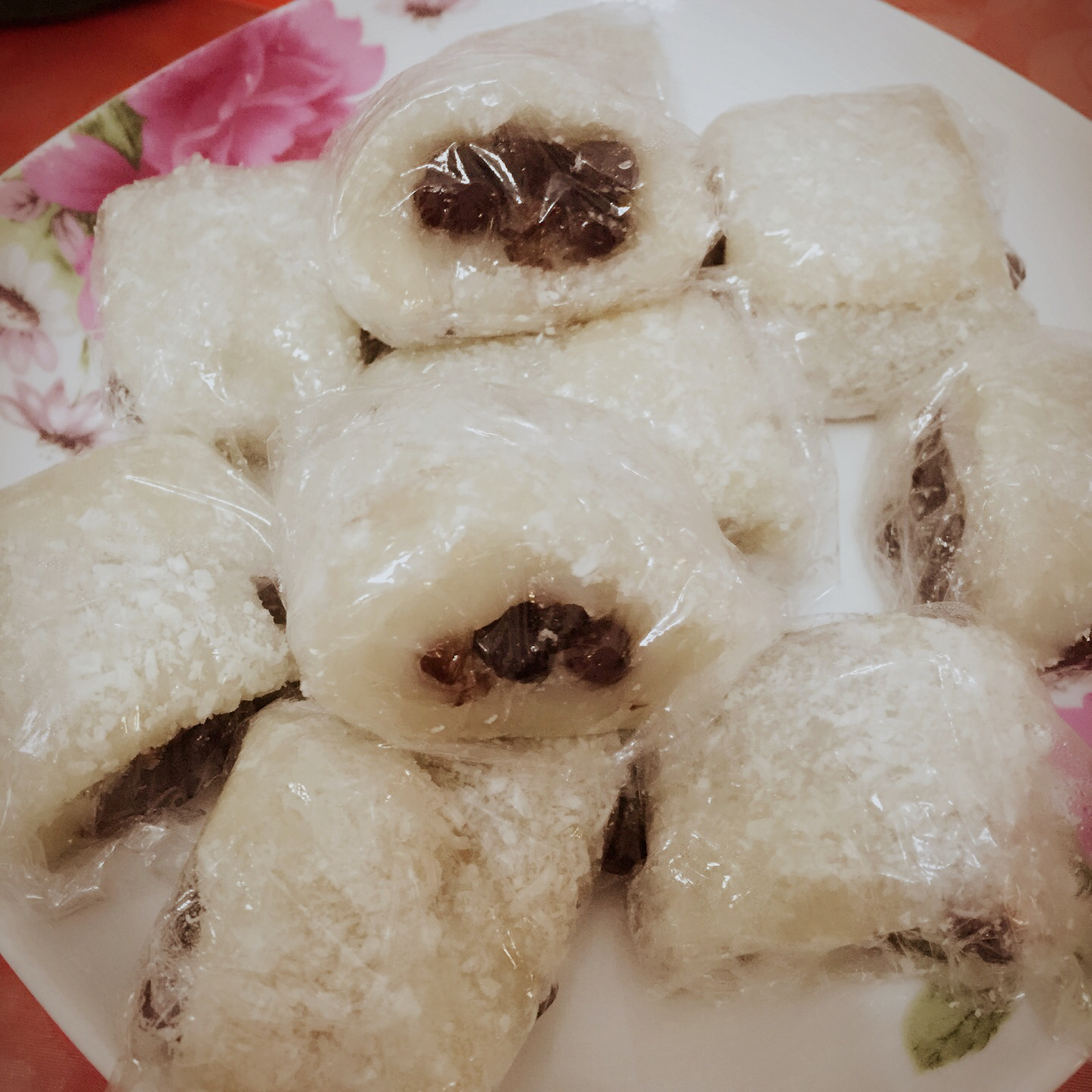 豆沙糯米卷
