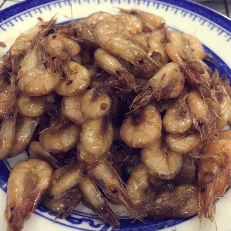 油爆河虾