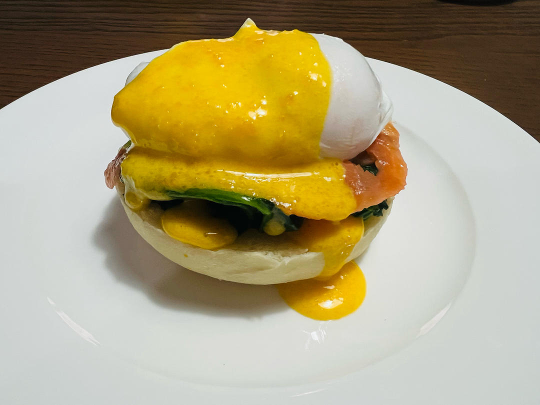 完胜咖啡店的brunch(班尼迪克蛋)