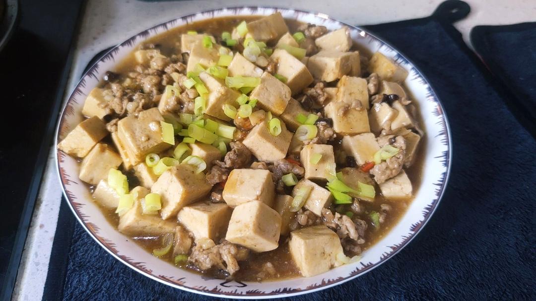 肉末嫩豆腐｜嫩滑口感爽口！这道快手菜超级下饭！！（减脂少油版）