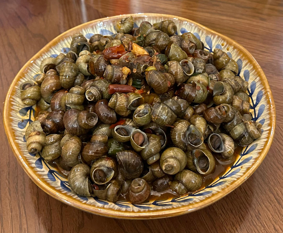 清明前必吃时令菜：酱爆螺狮