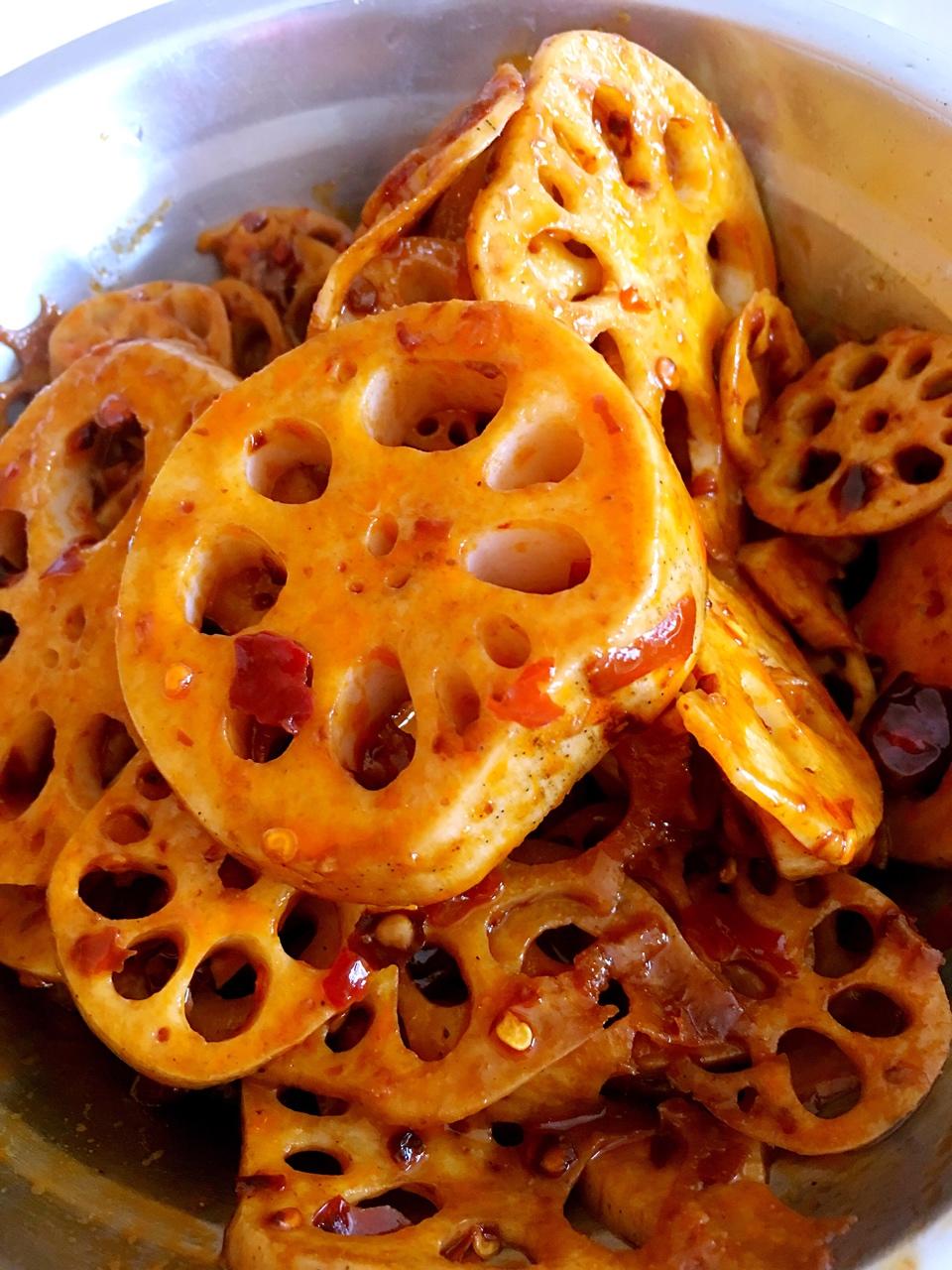 jessica_w4u2做的麻辣藕