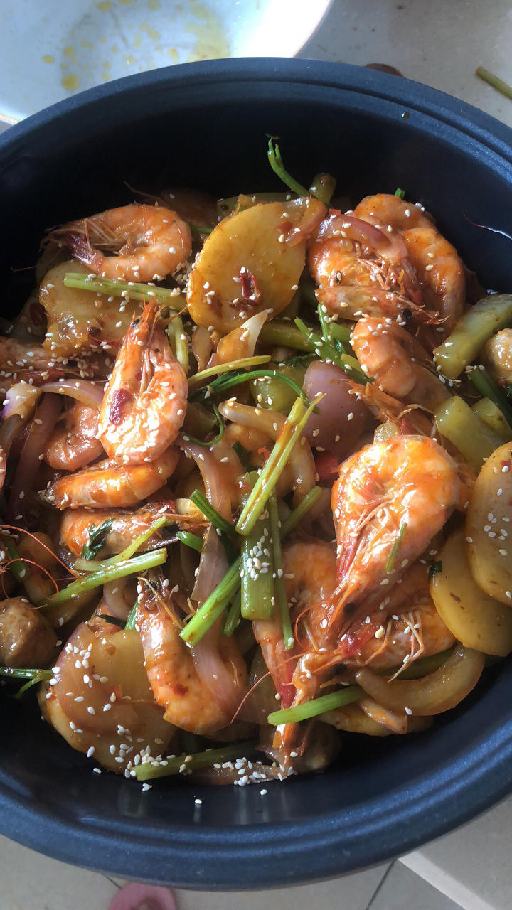 干锅虾虾（最详细的图文解说）