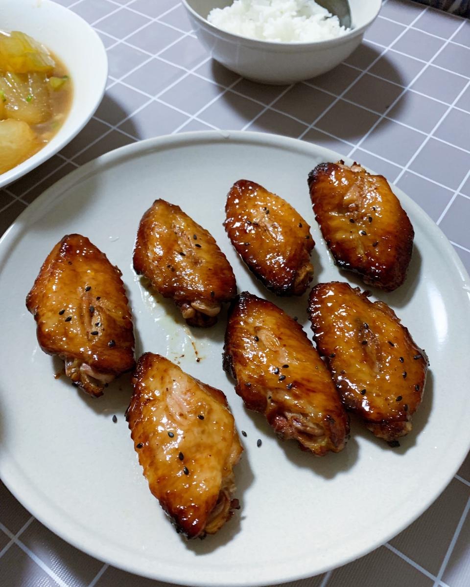 蜜汁烤鸡翅