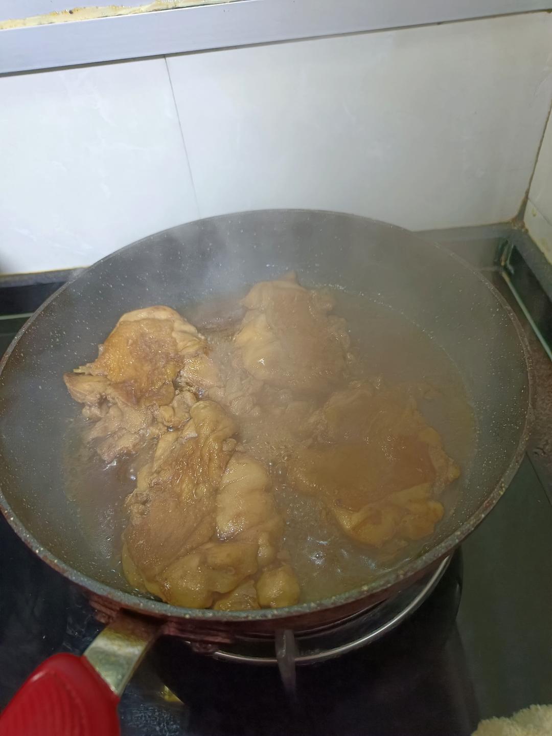 不加一滴水❗️皮脆肉嫩鸡腿肉