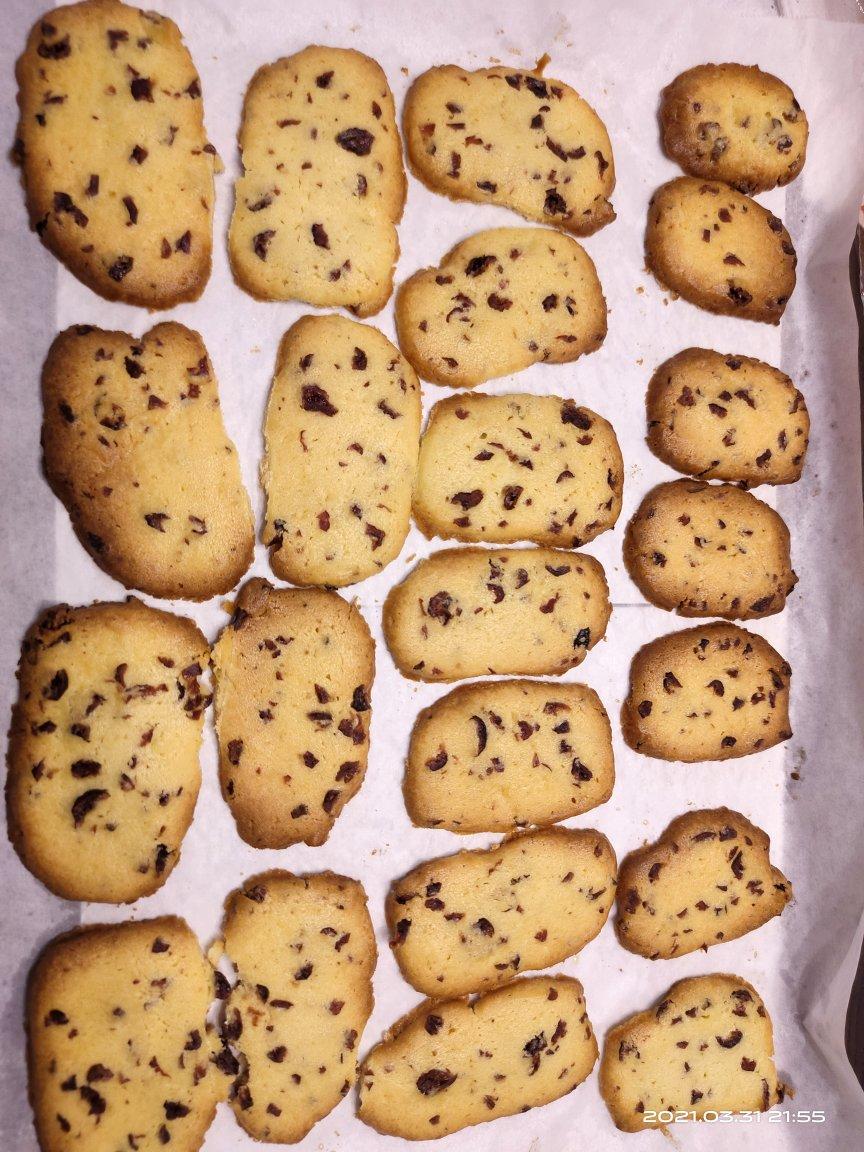 蔓越莓饼干烤箱版入门