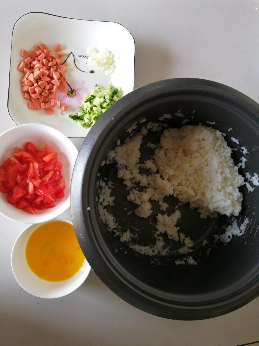 酱油炒饭(最爱的剩米饭)