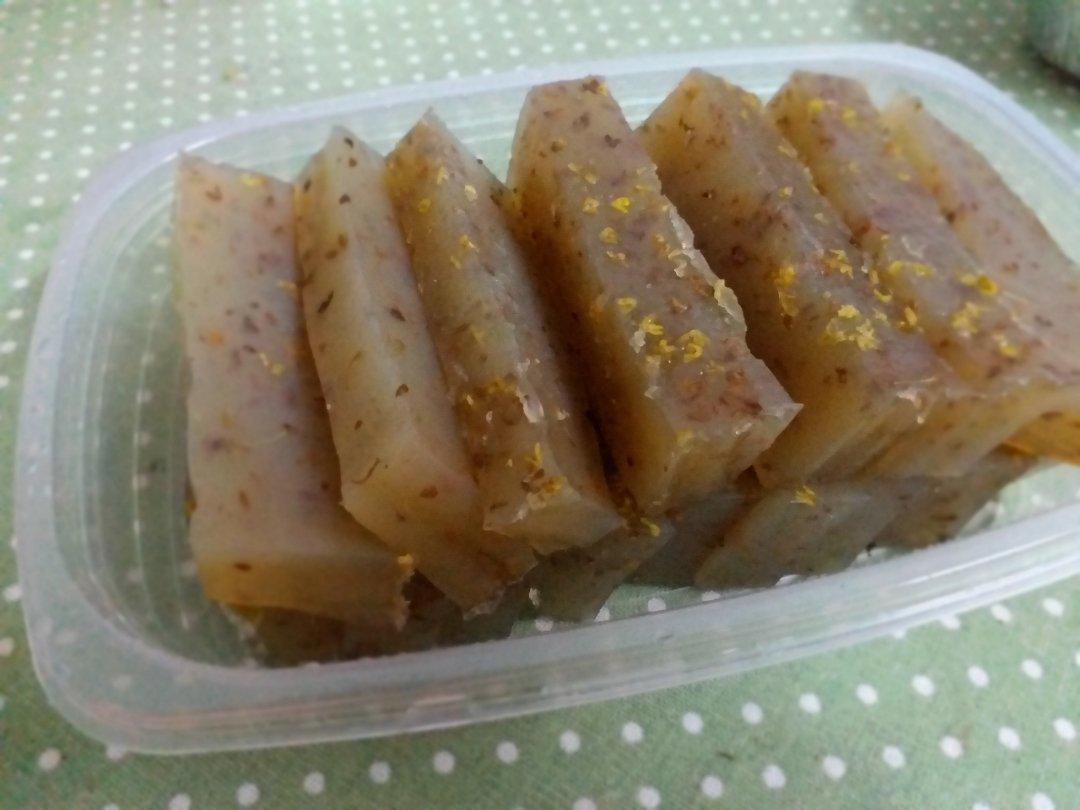 桂花马蹄糕
