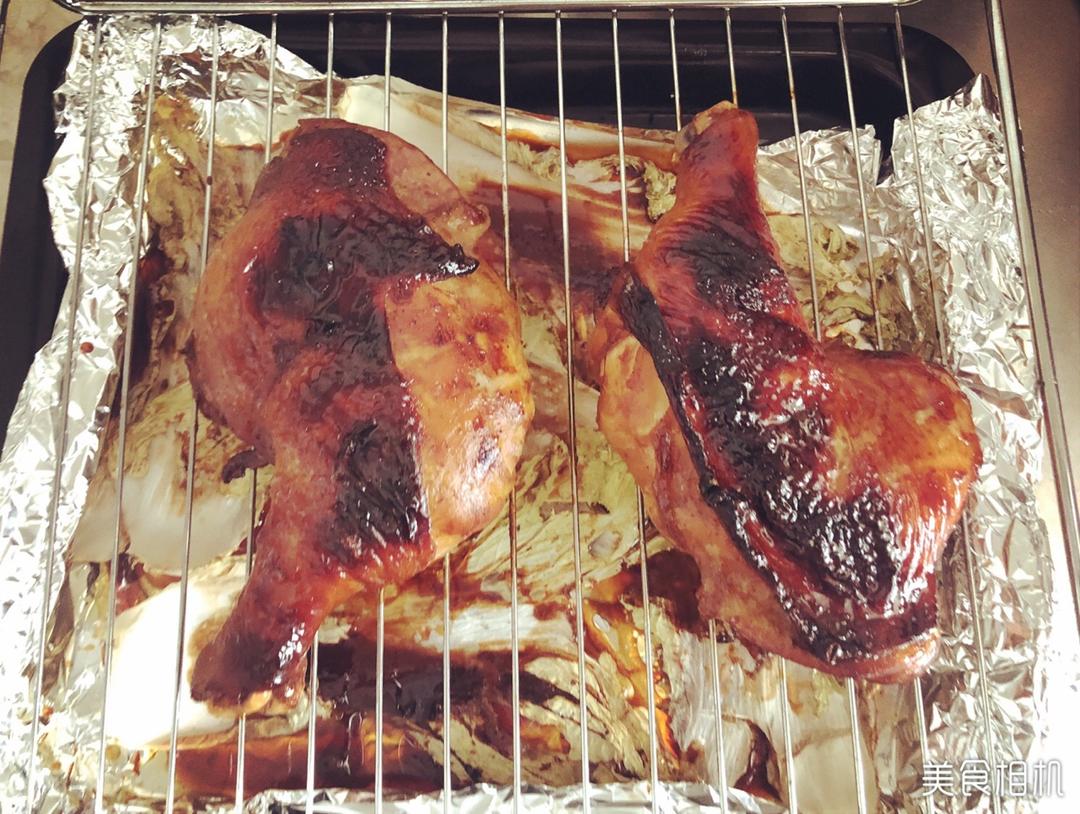 蜜制烤鸡腿
