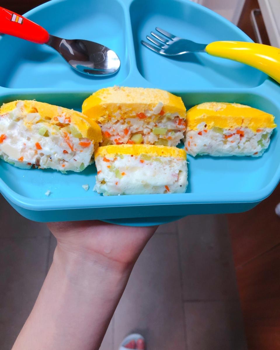 蔬菜蒸蛋糕 宝宝辅食食谱