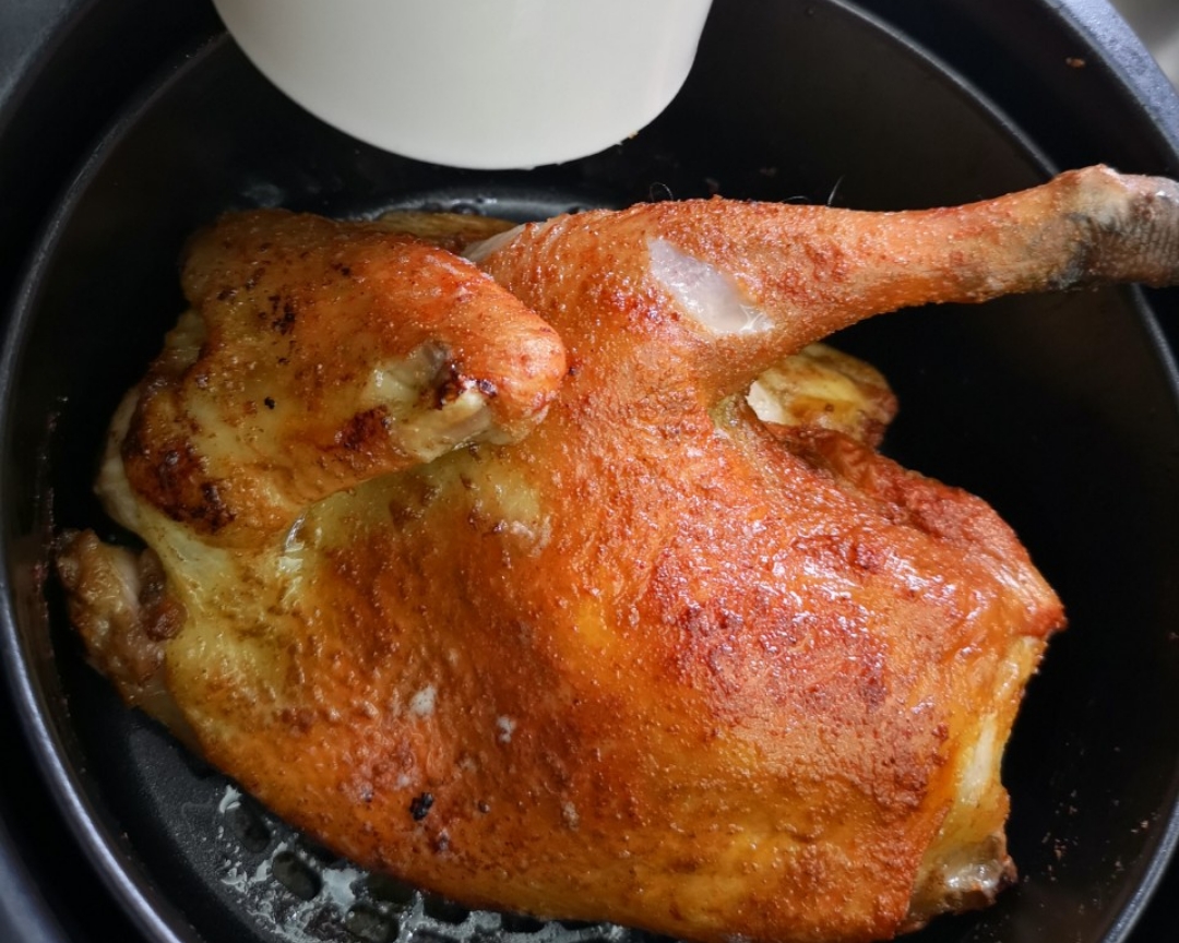 盐焗鸡（空气炸锅）的做法