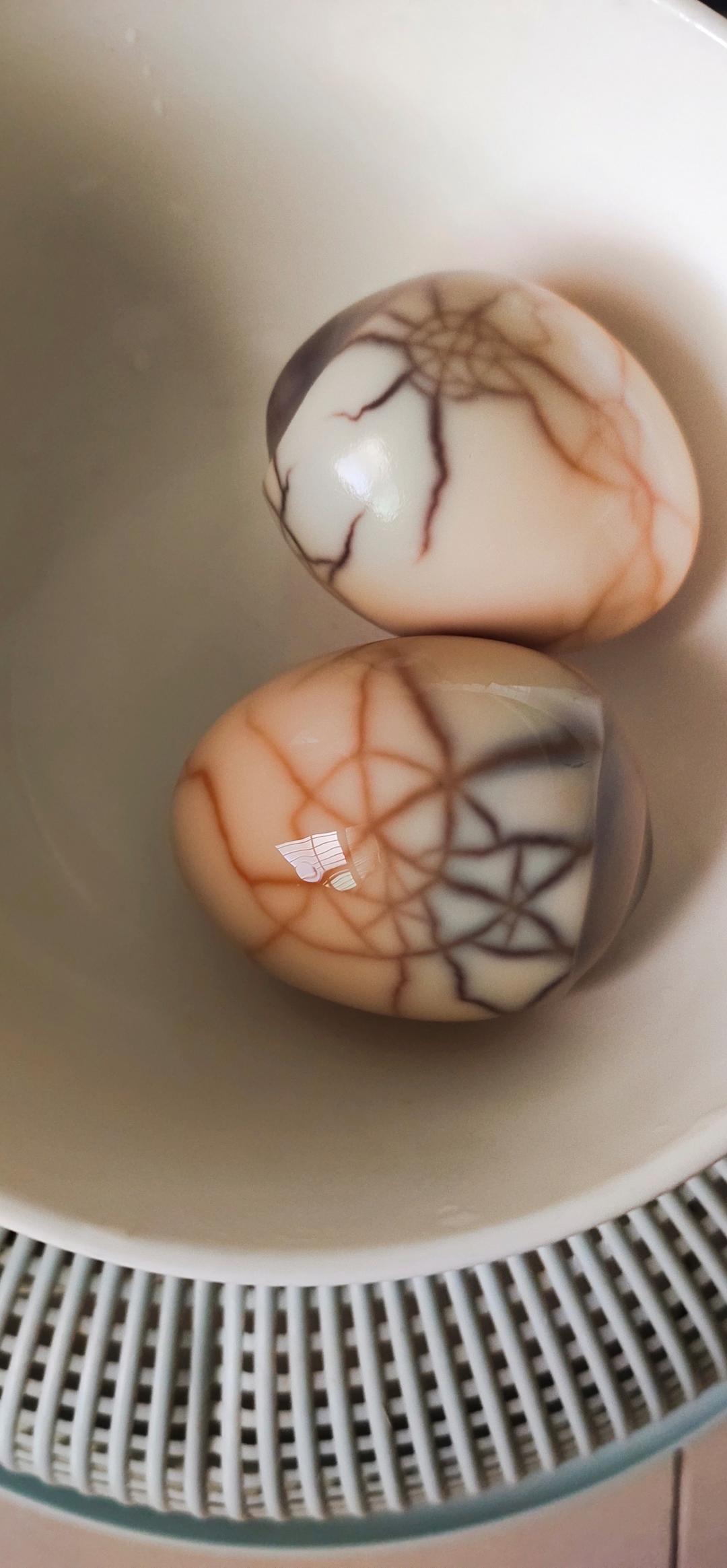 电饭煲煮五香茶叶蛋