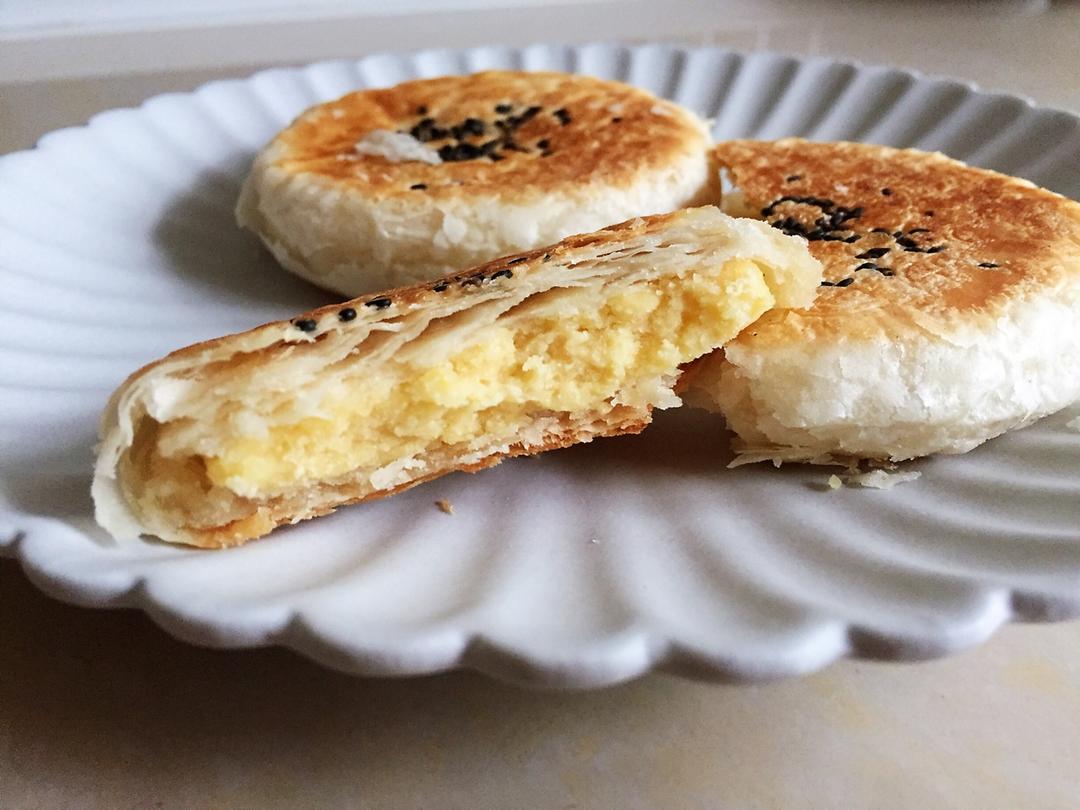 堂妈小厨——酥皮绿豆饼