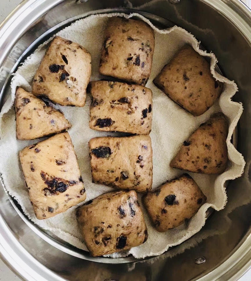 刀切枣馒头～超级简单又美味