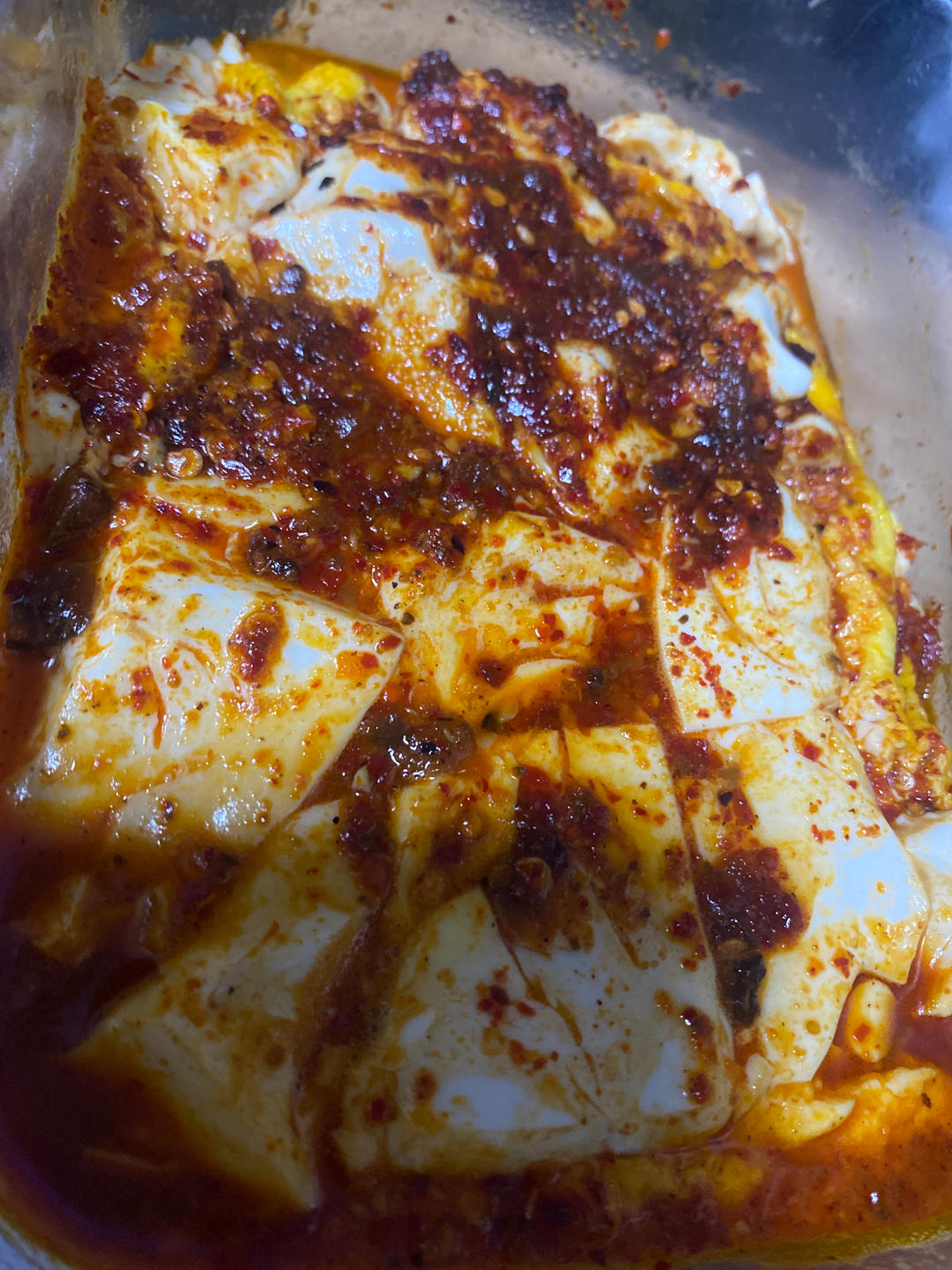 嫩烤内脂豆腐（空气炸锅版）