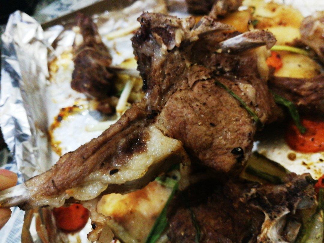 孜然烤羊排