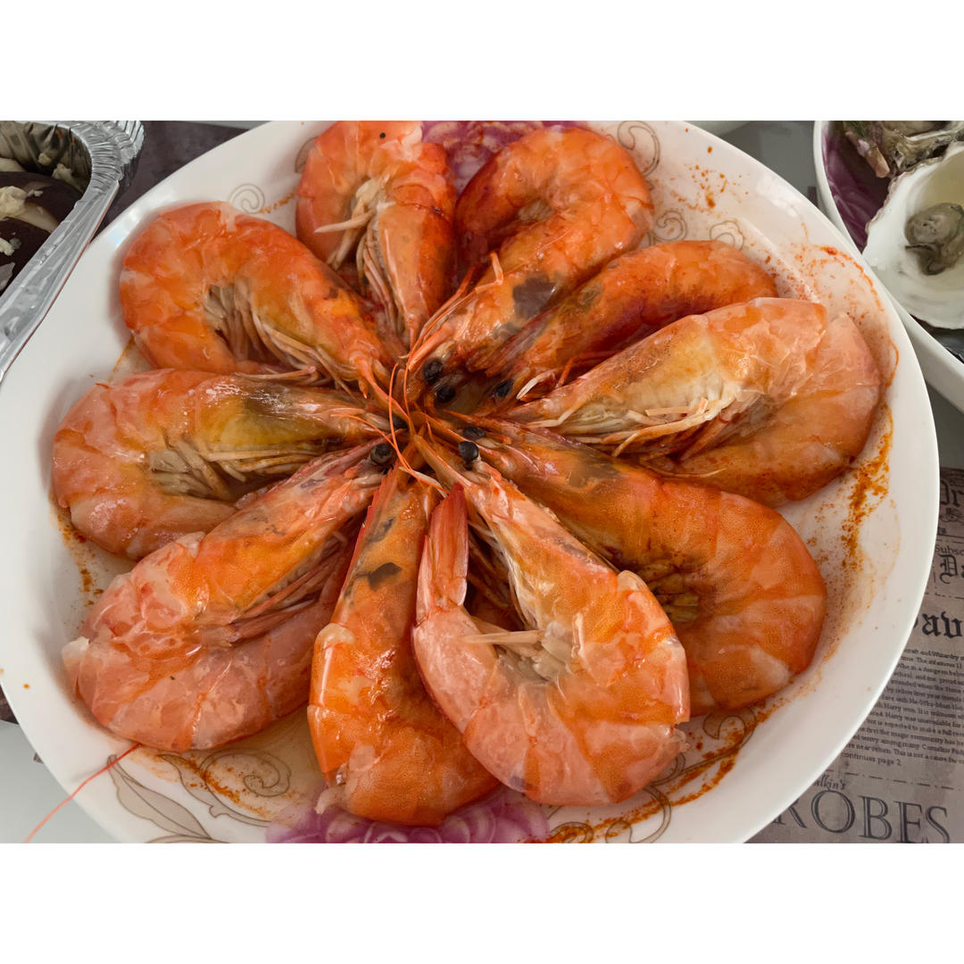 清蒸大虾