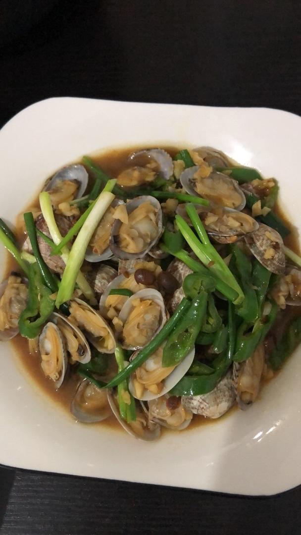 家常蒜蓉花甲（蛤蜊）蒜蓉花蛤饭店口感