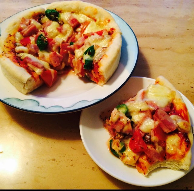 夏威夷pizza（附饼底冷冻法）