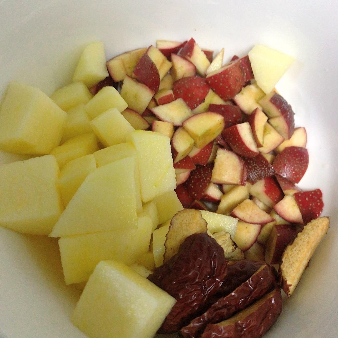 苹果🍎山楂冰糖梨大枣汤