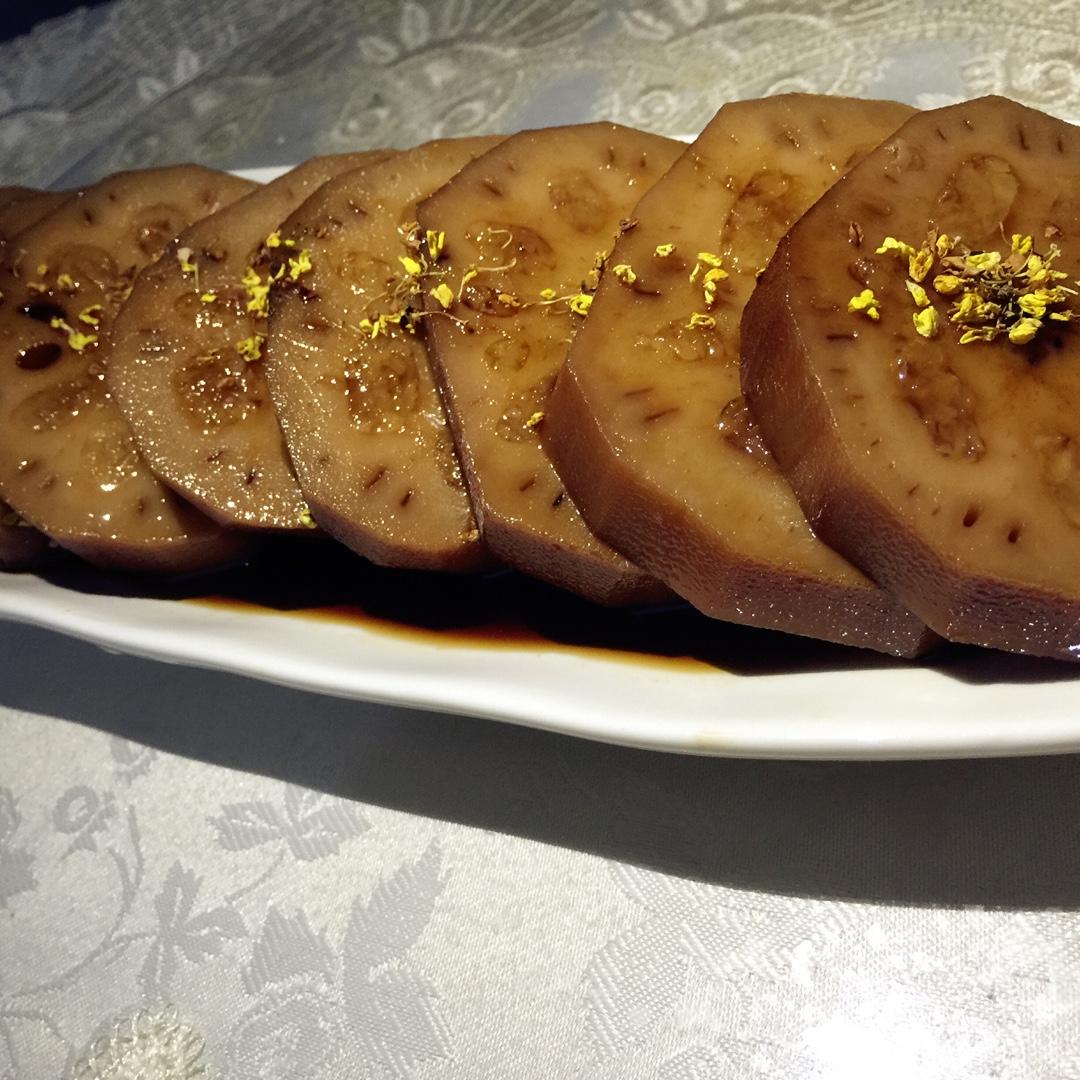 【曼食慢语】桂花红糖糯米藕