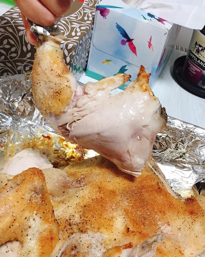 田螺姑娘超级简单不用腌制脆皮烤鸡