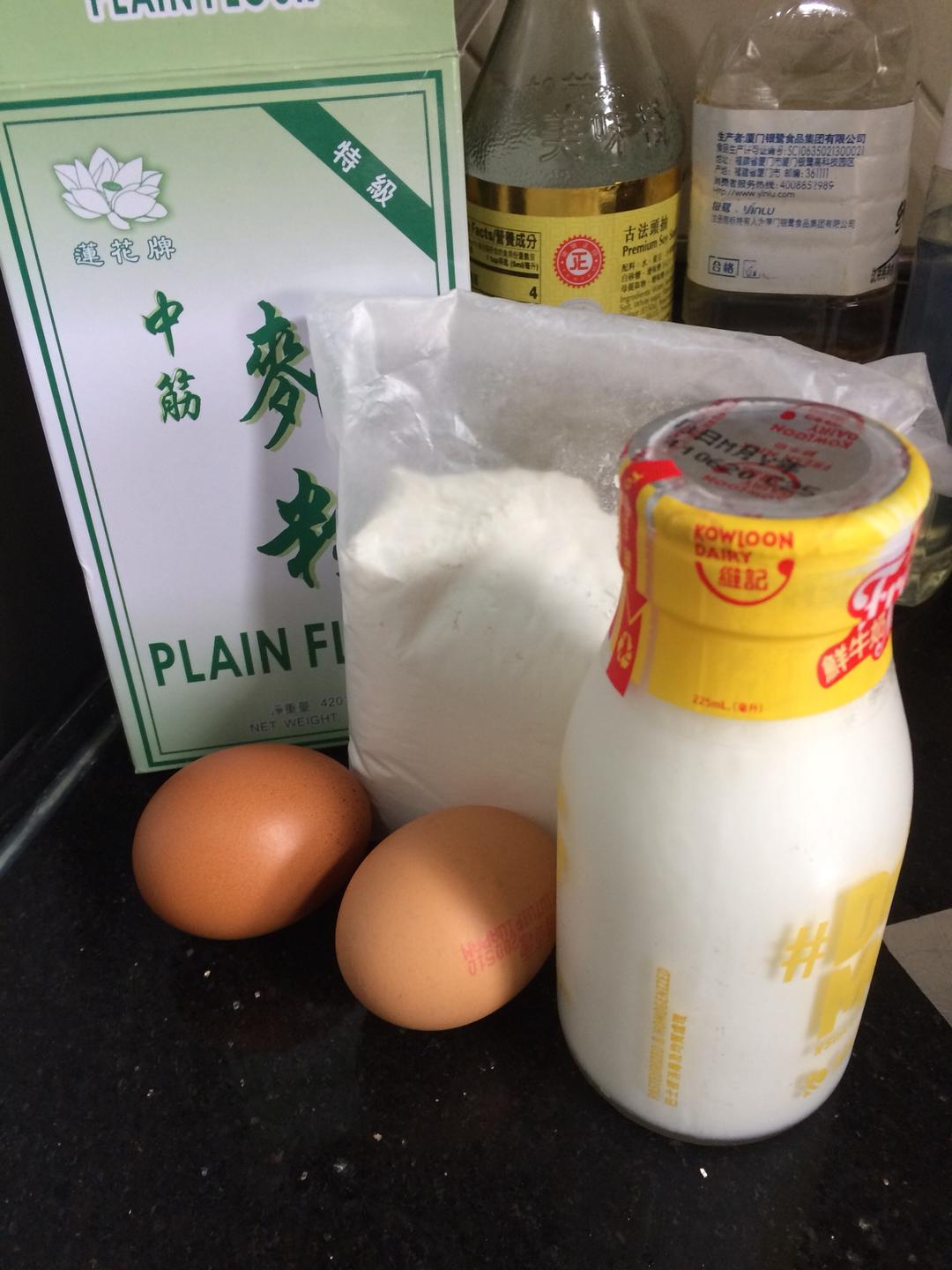 纯奶手撕吐司的做法 步骤1
