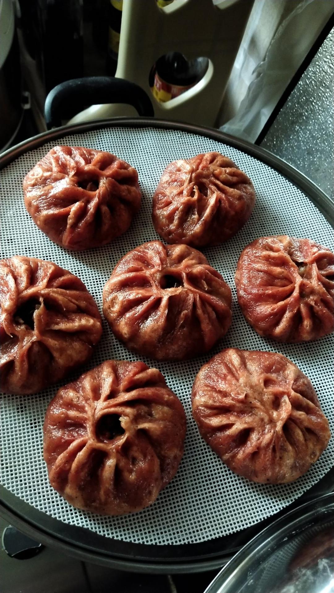 皮薄馅儿大的粉丝肉末包子（馅料做法）