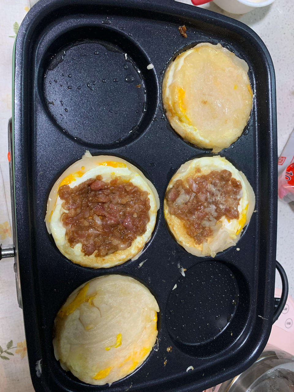 在家也能吃到鸡蛋堡