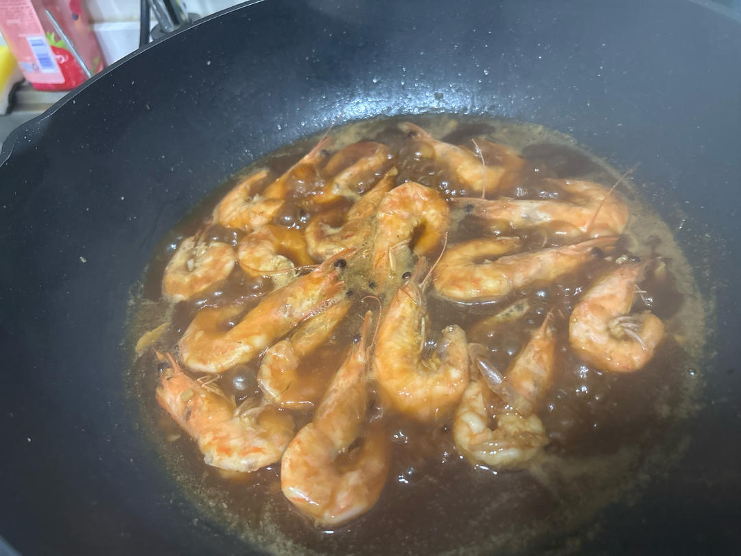 十分钟做好吃的红烧大虾